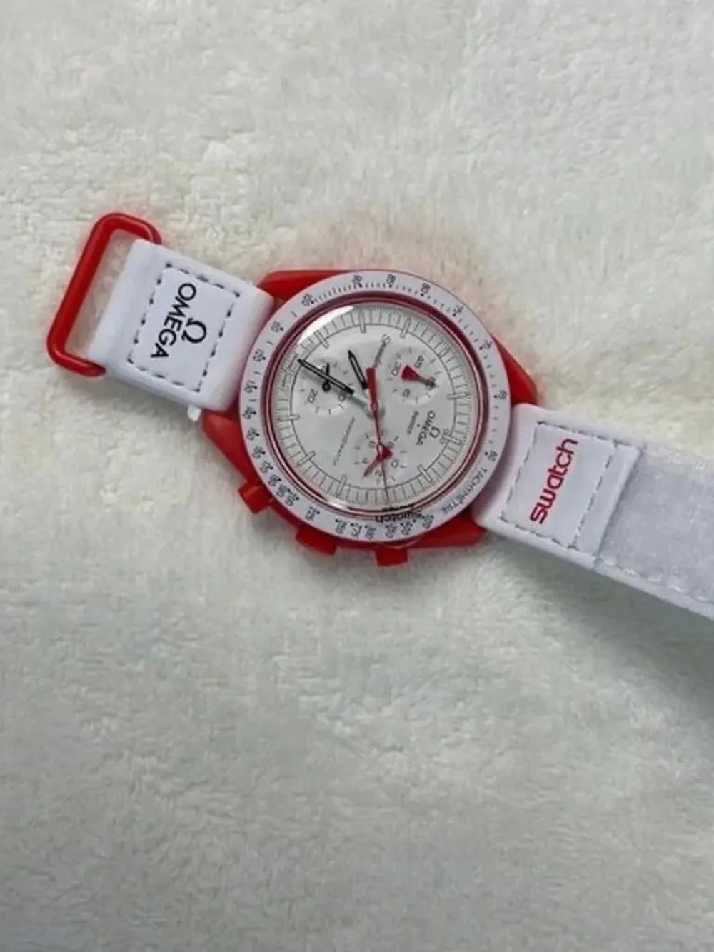 New Omega and Swatch Mission to Mars Speedmaster Moonswatch Bioceramic